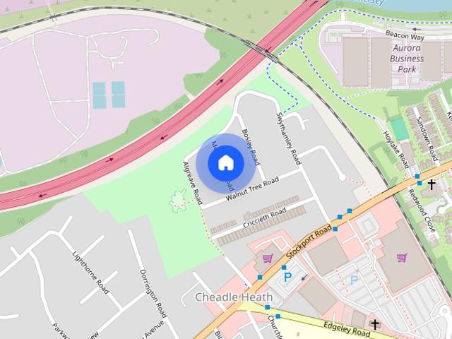 Townhouse for rent in Cheadle, Greater Manchester
