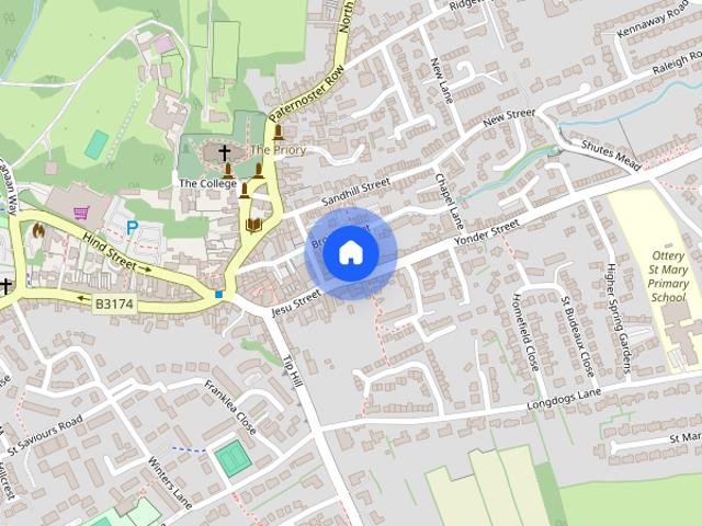 Townhouse for rent in Budlake, Devon