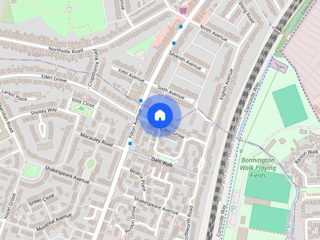 Townhouse for rent in Feckenham, City Of Bristol