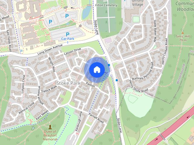 Townhouse for rent in Frenchay, South Gloucestershire