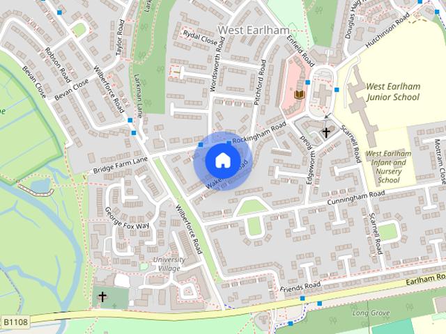 Townhouse for rent in West Earlham, East Bank