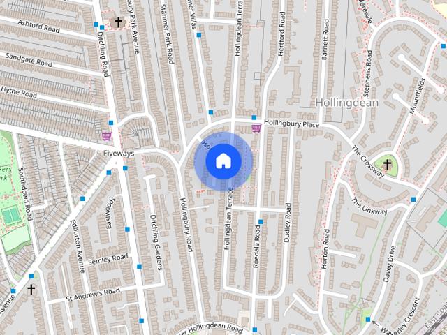 Townhouse for rent in Hollingdean, Brighton & Hove