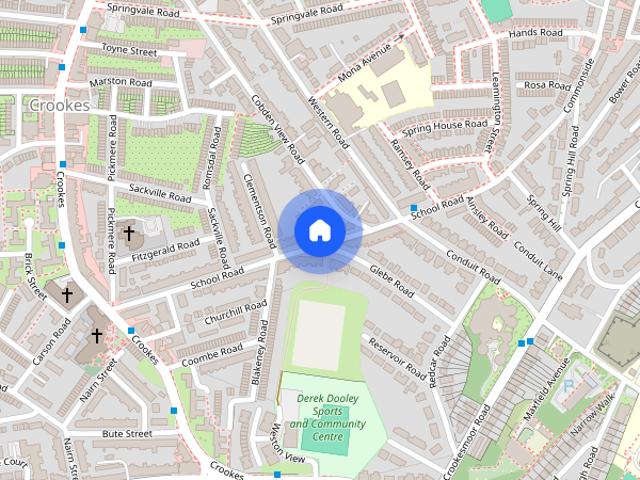 Townhouse for rent in Crookes, South Yorkshire