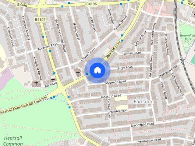 Townhouse for rent in West Midlands