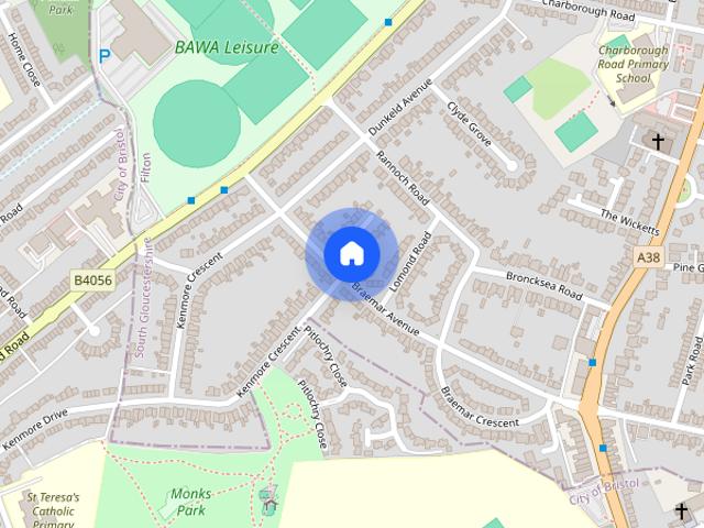 Townhouse for rent in Filton, South Gloucestershire