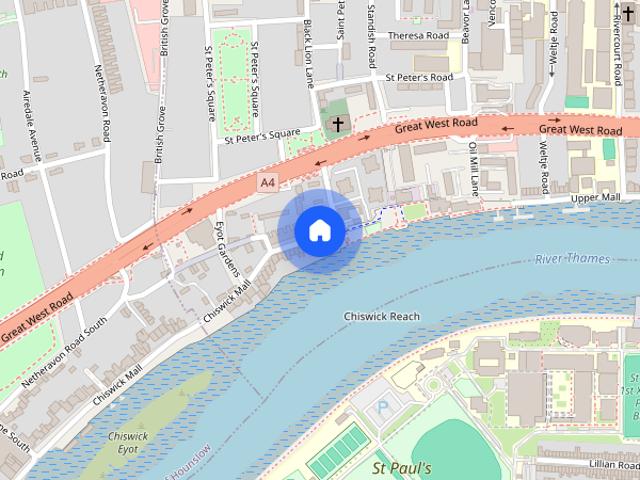 Townhouse for rent in London Borough of Hammersmith and Fulham, Greater London