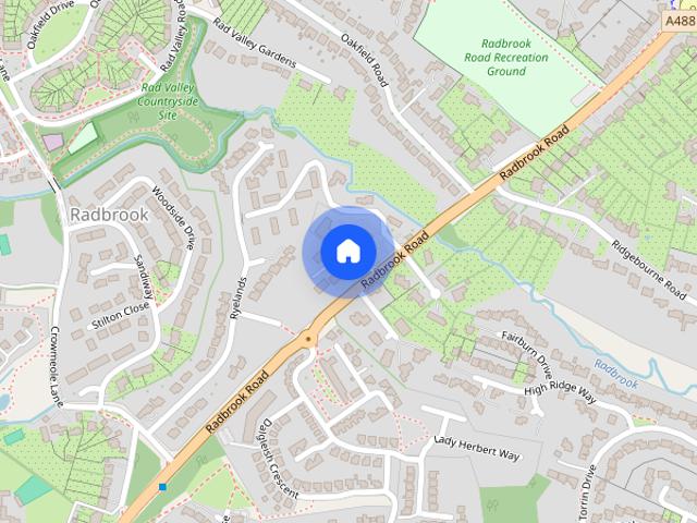 Townhouse for rent in Radbrook, Frankwell