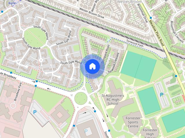 Townhouse for rent in Wester Broom, South Gyle