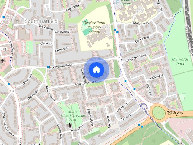 Townhouse for rent in South Hatfield, Welwyn Hatfield