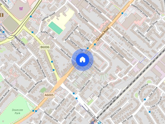 Townhouse for rent in Beeston, Broxtowe