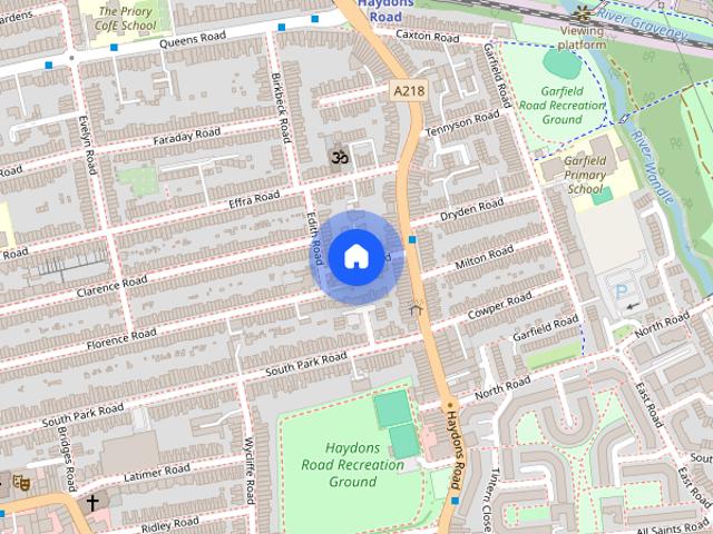Townhouse for rent in London Borough of Merton, Greater London