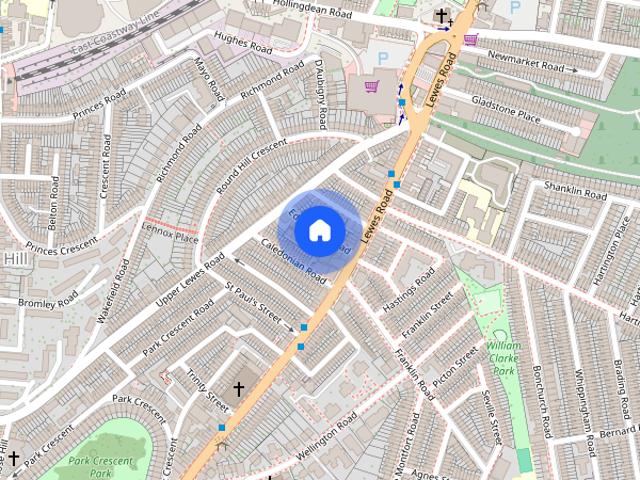 Townhouse for rent in Round Hill, Brighton & Hove