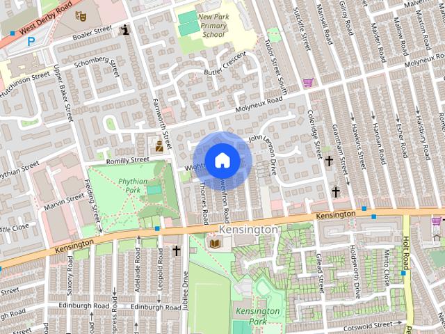 Townhouse for rent in Kensington, Calderstones