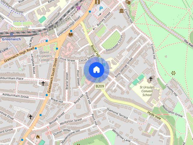 Townhouse for rent in East Greenwich, Greater London