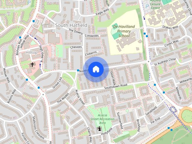 Townhouse for rent in South Hatfield, Welwyn Hatfield