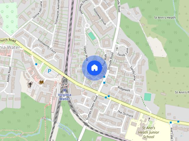 Townhouse for rent in Row Town, Surrey