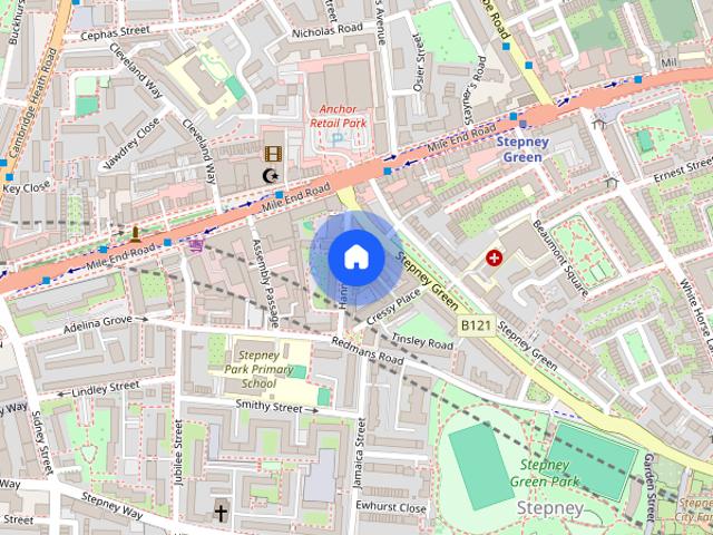 Townhouse for rent in London Borough of Tower Hamlets, Greater London