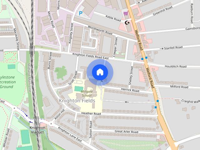 Townhouse for rent in Old Wharf, City Of Leicester