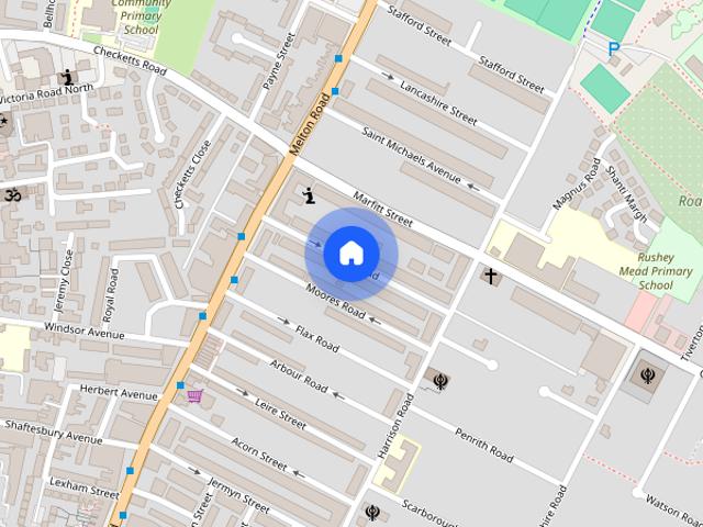 Townhouse for rent in Belgrave, Leicester