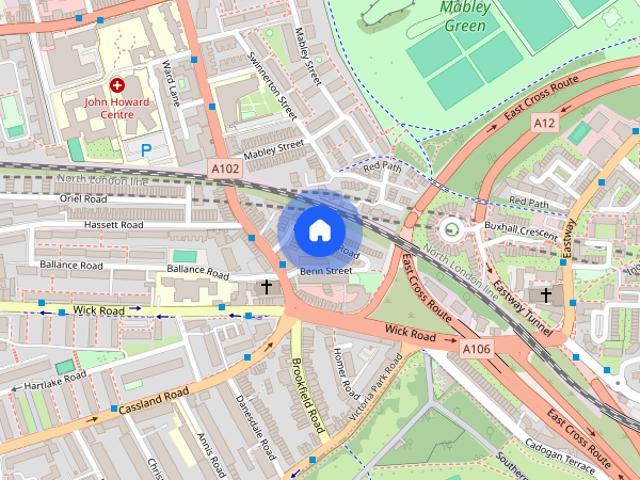Townhouse for rent in London Borough of Hackney, Greater London