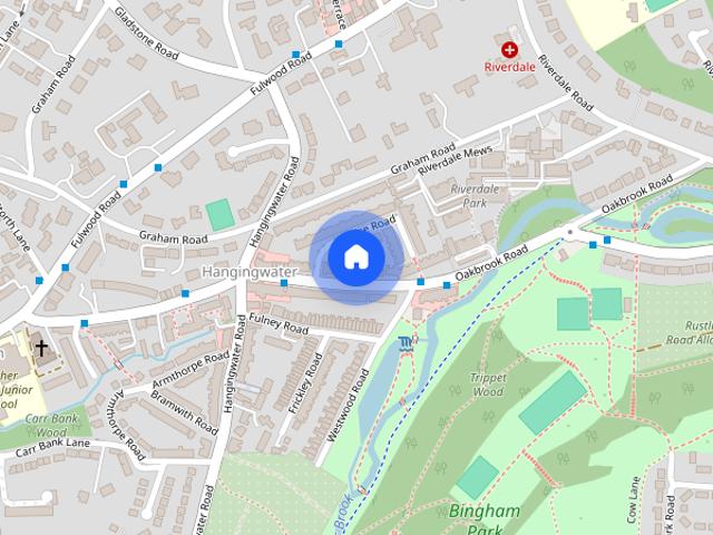 Townhouse for rent in Ranmoor, South Yorkshire