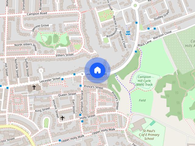 Townhouse for rent in Lillington, Green Close