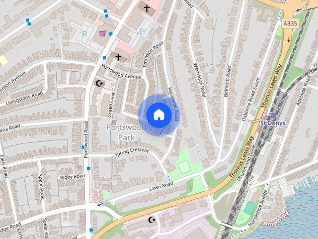 Townhouse for rent in Portswood Park, City Of Southampton