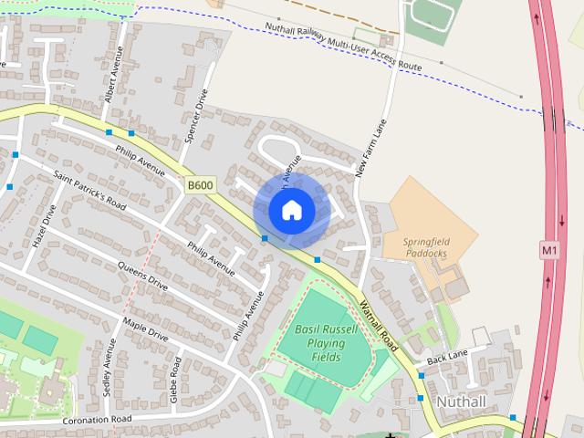 Townhouse for rent in Attenborough, East Midlands