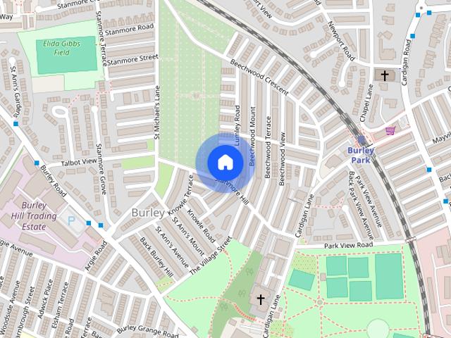 Townhouse for rent in Burley, West Yorkshire