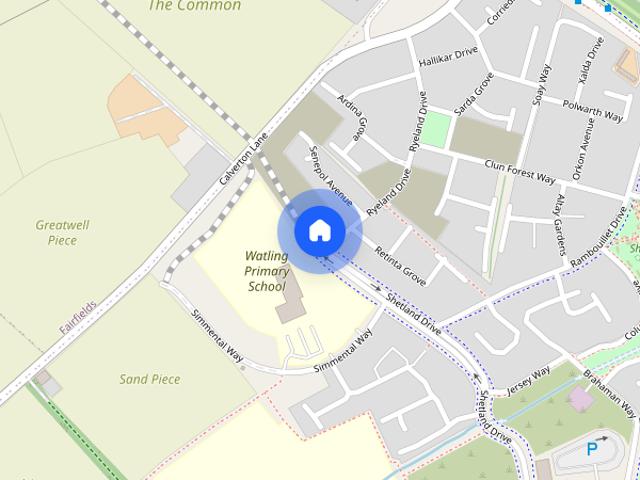 Townhouse for rent in Whitehouse, Old Wolverton