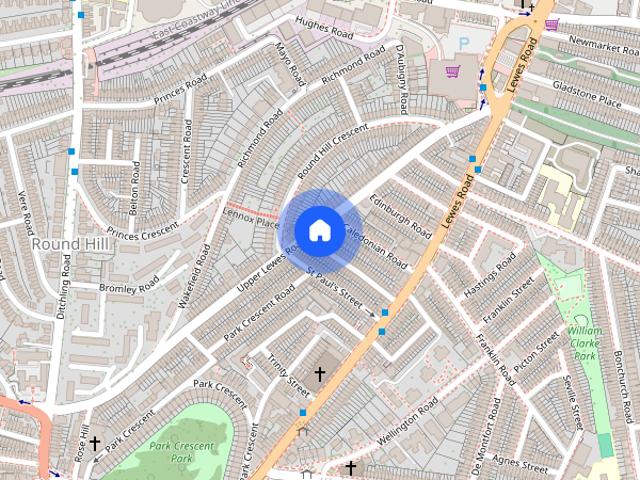 Townhouse for rent in Round Hill, Brighton & Hove