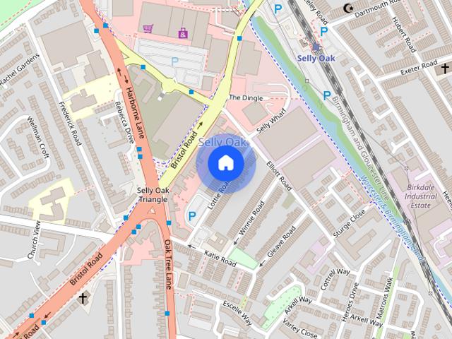 Townhouse for rent in Selly Oak, West Midlands
