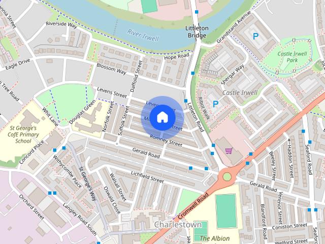 Townhouse for rent in Salford, Greater Manchester