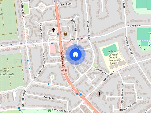 Townhouse for rent in Earlham Rise, East Bank