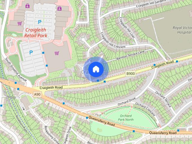 Townhouse for rent in Comely Bank, Craigleith