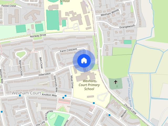 Townhouse for rent in Wexham Court, Slough