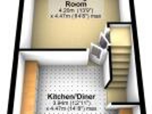 Townhouse for rent in Dunlop, Scotland