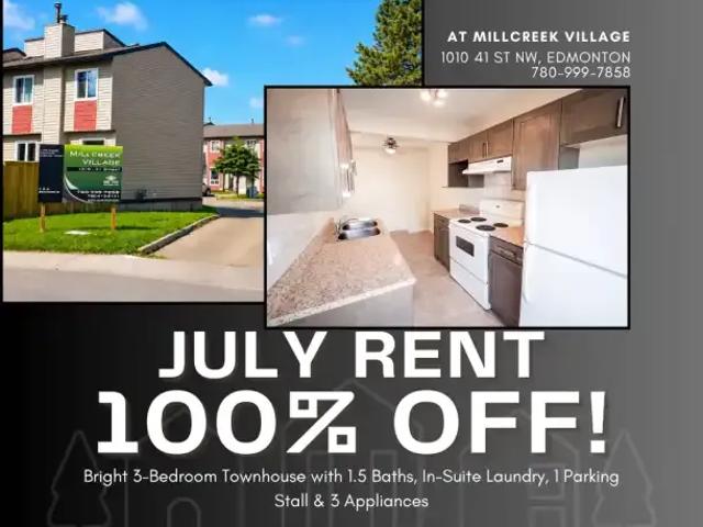 Townhouse for rent in Wedgewood, Alberta