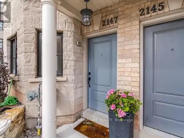 Townhouse for rent in Oakville, Ontario