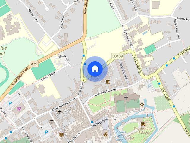 Townhouse for rent in Wells, Somerset