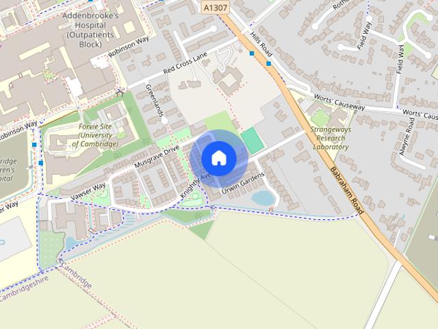 Townhouse for rent in Ninewells, Cambridge