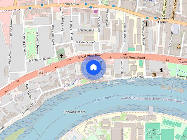 Townhouse for rent in London Borough of Hammersmith and Fulham, Greater London