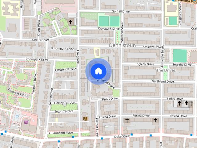 Townhouse for rent in Dennistoun, Scotland