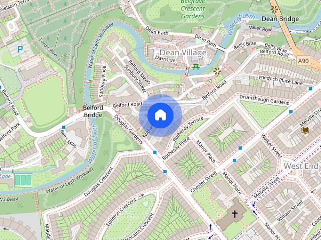 Townhouse for rent in Haymarket, Scotland