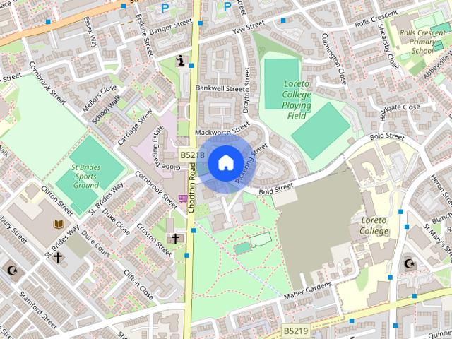 Townhouse for rent in Old Trafford, Trafford