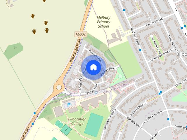 Townhouse for rent in Strelley, Attenborough