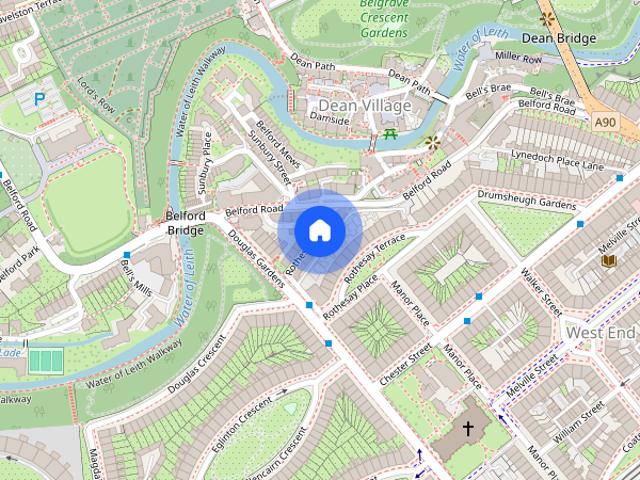 Townhouse for rent in Haymarket, Scotland