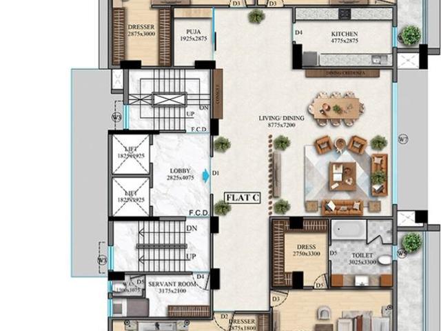 Flat for sale in Calcutta, West Bengal