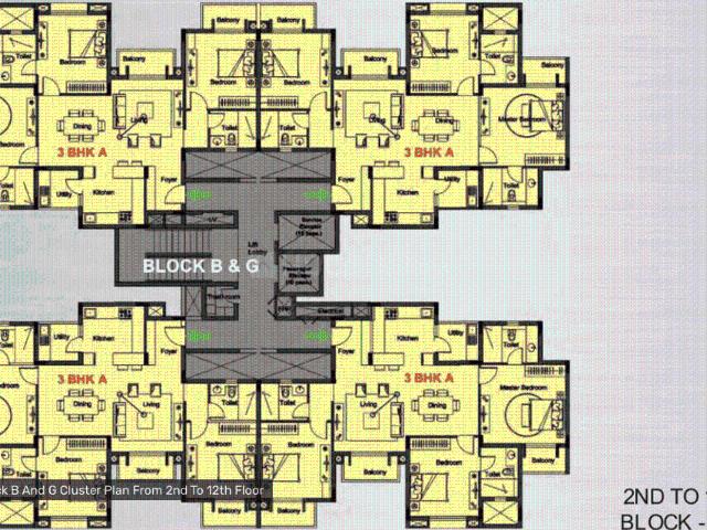 Flat for sale in Bangalore East, Cox Town - Bangalore