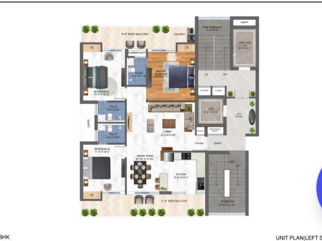 Flat for sale in Zirakpur, Punjab